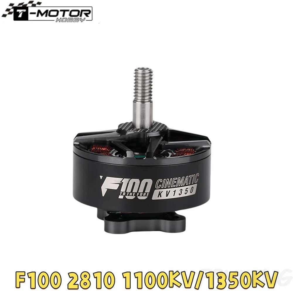 

T-MOTOR F100 2810 Brushless Motor 5-6S 1100KV 1350KV for 7 8 Inch Cinelifter X-CLASS FPV Drone Multirotor
