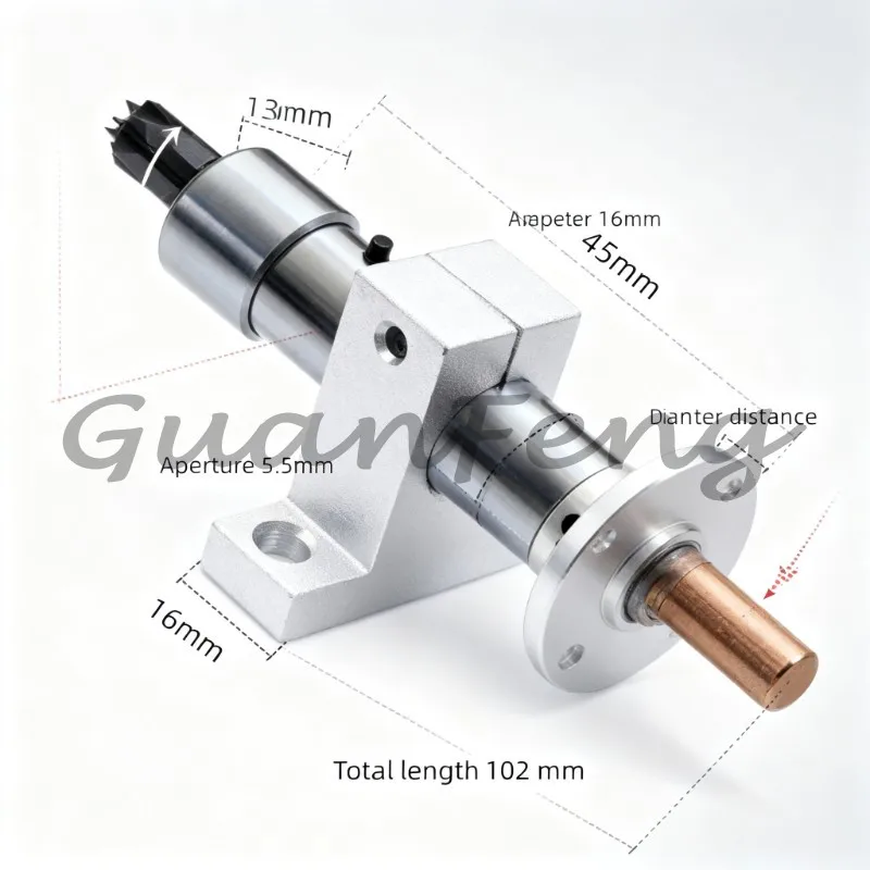 DIY woodworking lathe tail frame accessories, wooden bead making machine rotating center