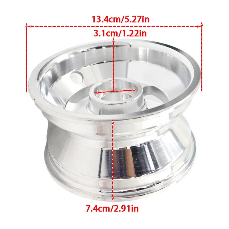 Kart car front wheel hub 80/60-5 matching wheel hub accessories