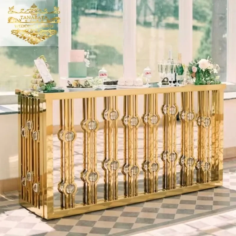 Bar Furniture Stainless Steel Cocktail Mobile Bar Station Bar Counter