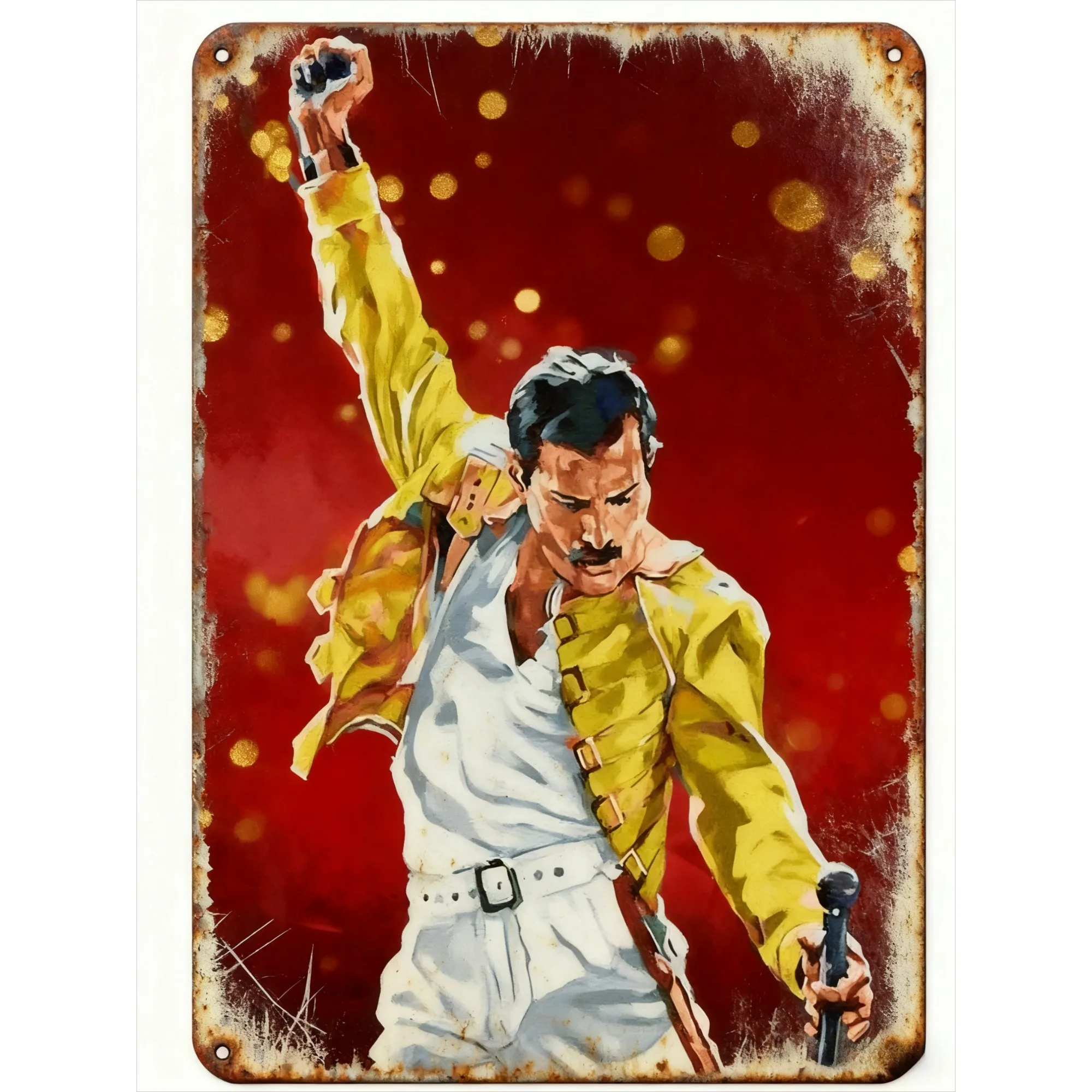 

Vintage Metal Signs: Legendary Wall Art, Perfect for Music Lovers, Tin Painting Home Decor Ornaments T914