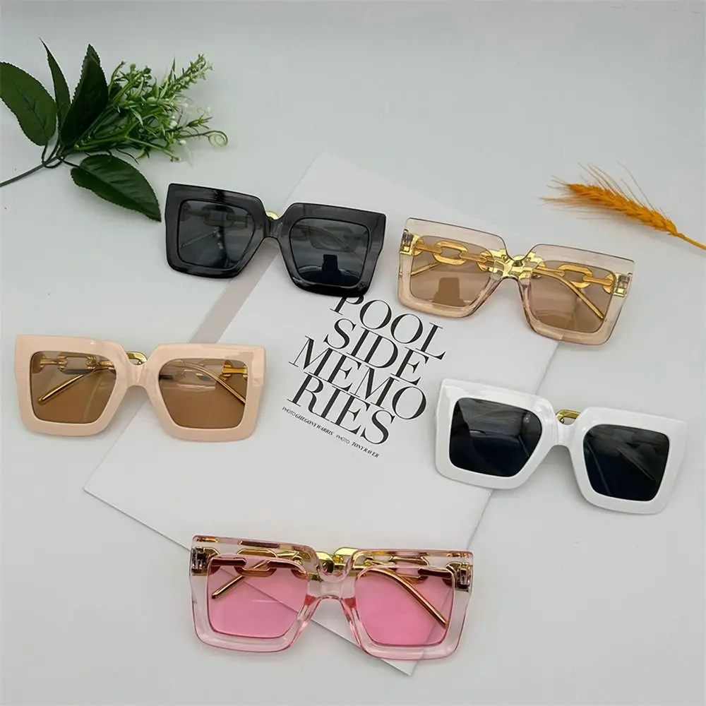 

Trendy UV400 Protection Oversized Square Sunglasses Luxury Vintage Big Sun Glasses Retro Eyewear for Women & Men