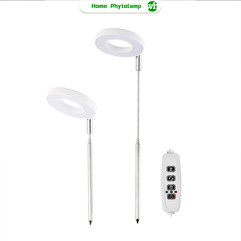 

LED Retractable Phytolamps Full Spectrum Plant Light Grow Angel Ring Lamp Indoor Cultivation Led for Home Flowers Succulent