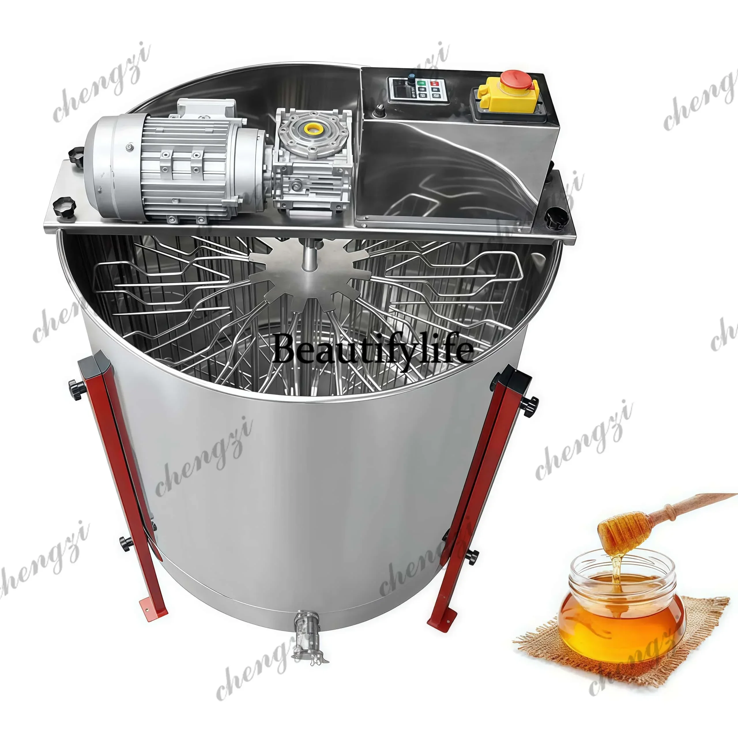 12 24 Frames Electric Honey Extractor Centrifugal Processing Refining Machines on Sale Honey Processing Equipment for Beekeeping