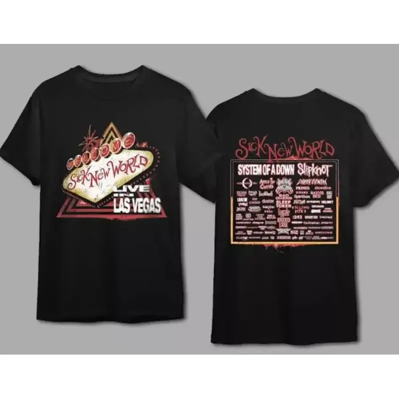 

Футболка Sick New World 2024.