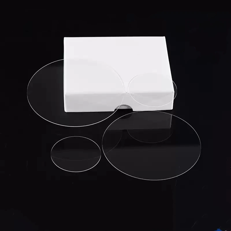 D50/100/150/200mm Optical Glass Wafer High Precision Semicon Glass Carrier Wafers Ultra-Slim Glass Substrates Wafer