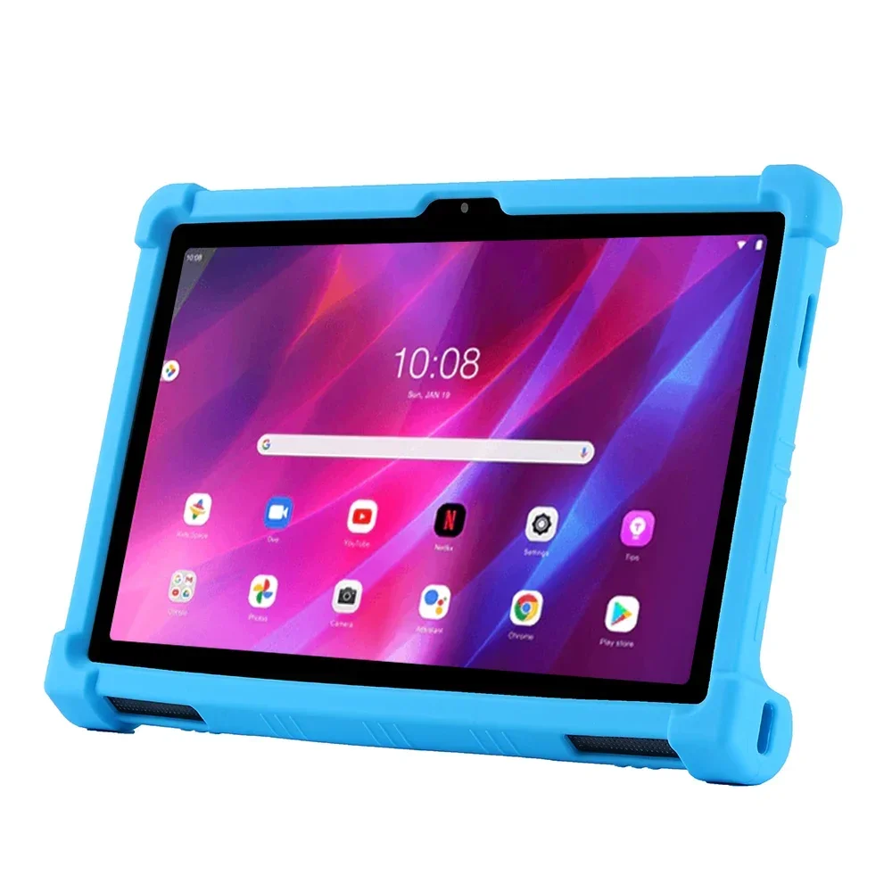 Odporne na wstrząsy silikonowe pokrowiec na Lenovo Yoga Tab 11 etui ochronne dla dzieci osłona dla YT-J706X YT-J706F 4 zagęszczona — zdjęcie produktu 3