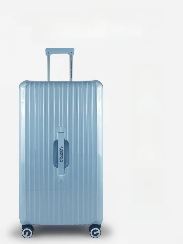 Capa Protetora à Prova de Poeira para Mala Samsonite 79B TRUNK, Capa Transparente Completa Não Removível para Mala de 30 Pole...