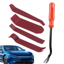 For General Trim Removal Tool 5 Pieces Car Tool Kit Trim Puller Panel Removal Tool Car Panel Removal Tools for Door Panels Audio