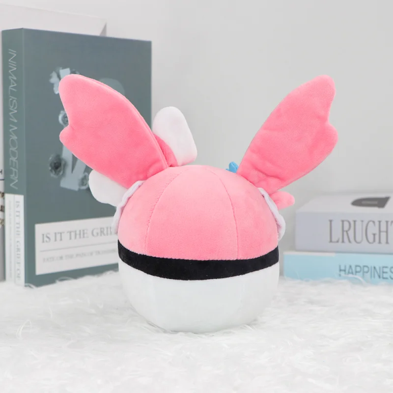 โปเกมอน ซิลเวียนตุ๊กตานุ่มมิมิคิว มาสเตอร์ โปเกบอลตุ๊กตาอะนิเมะเพลูเช่ของเล่นน่ารักบัตเตอร์ฟรี อุมเบรออนตุ๊กตาของขวัญวันเกิด