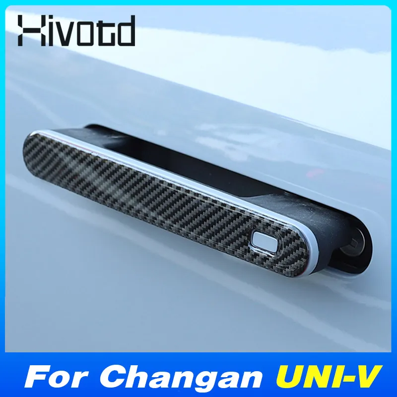 

Car Side Door Handles Cover ABS Chrome Protective Decoration Parts For Changan UNI-V 2023 Auto Exterior Accessories Styling