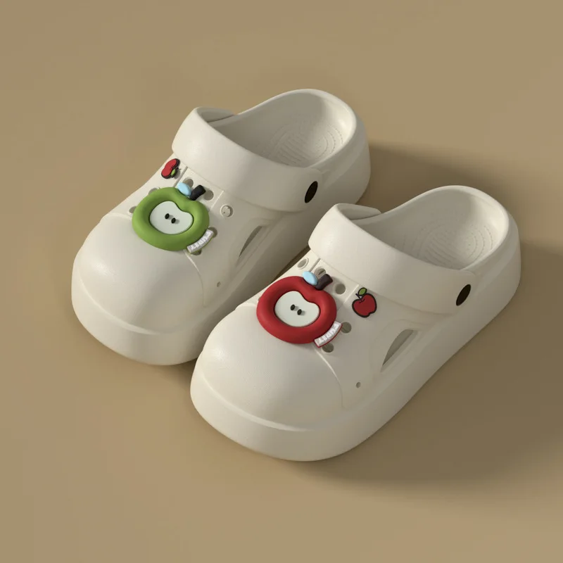 

Clogs Platform Women's Slippers House Summer Sandals Mules Luxury Designer Woman Shoes Fruit Indoor Outdoor Beach Slides Girls