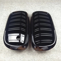 2014-2018 Front Kidney Grill With Night vision For X5 F15 X6 F16 X5M F85 X6M F86 Glossy Black Racing Grills with camera hole