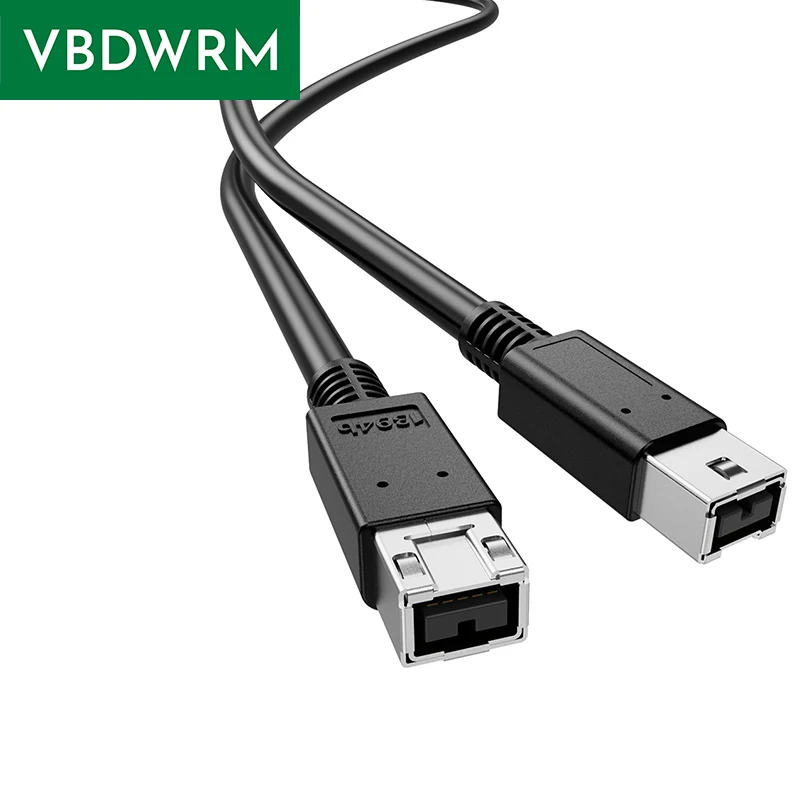 Firewire IEEE 1394B كابل Firewire 800 9-PIN كابل Firewire 9 PIN إلى Firewire 9 PIN كابل ذكر إلى ذكر Firewire كابل بيانات الحبل