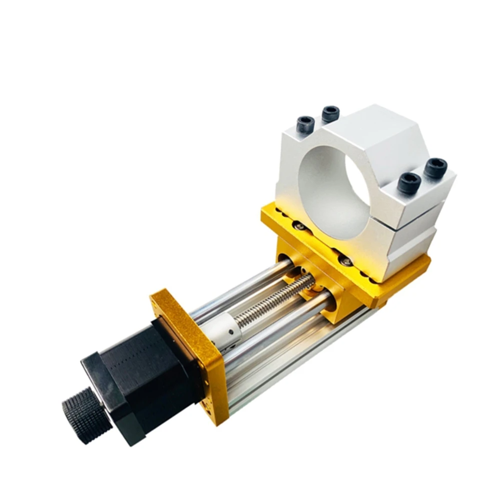 CNC Aluminum Sliding Table Apply Nema17/23 42BYG/57 Stepper Apply Spindle Fixture T8 Copper Anti-Backlash Nut-[A04I Tools]