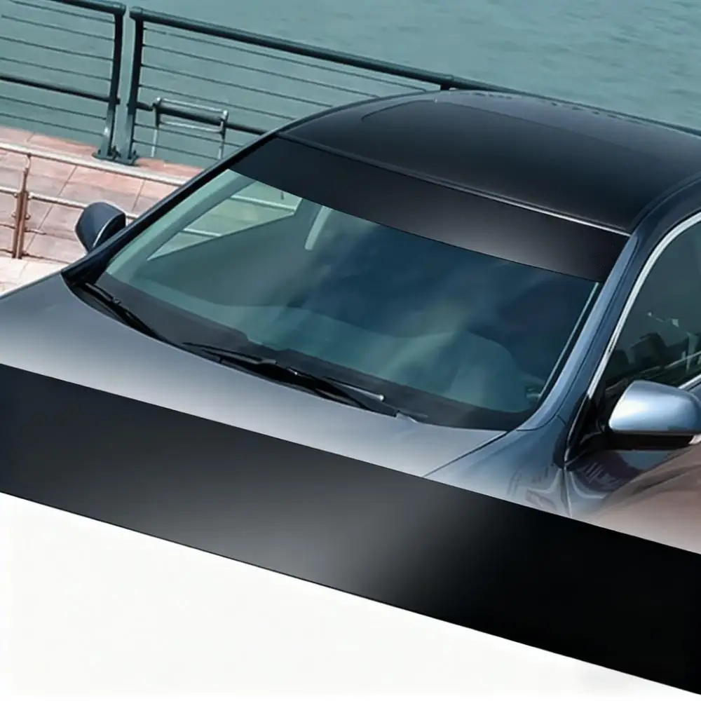 3/5/7/10CM Black Matte Vinyl Wrap Tape Window Trim Film Blackout Chrome Delete Vinyl Wrap Roll For Car Pillar Hood Roof