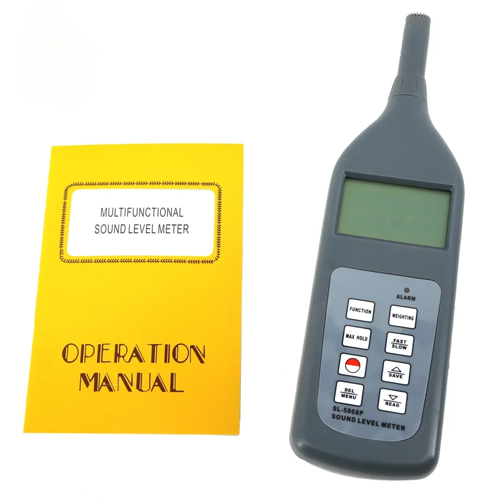 Lantek SL-5868P Portable Sound Level Meter with Software and Cable Noise Tester