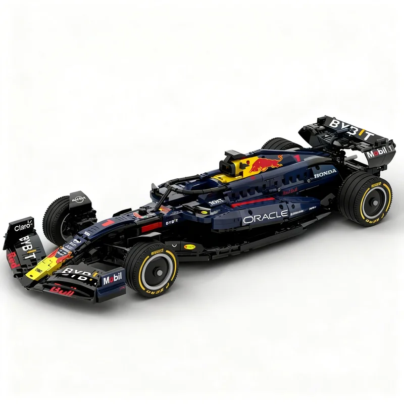 3273 Teile MOC Red Bull Racing F1 RB20 1 Modellbausatz Architektur DIY Bildungs-Idee Kinder Geburtstag Weihnachtsgeschenk Spielzeug