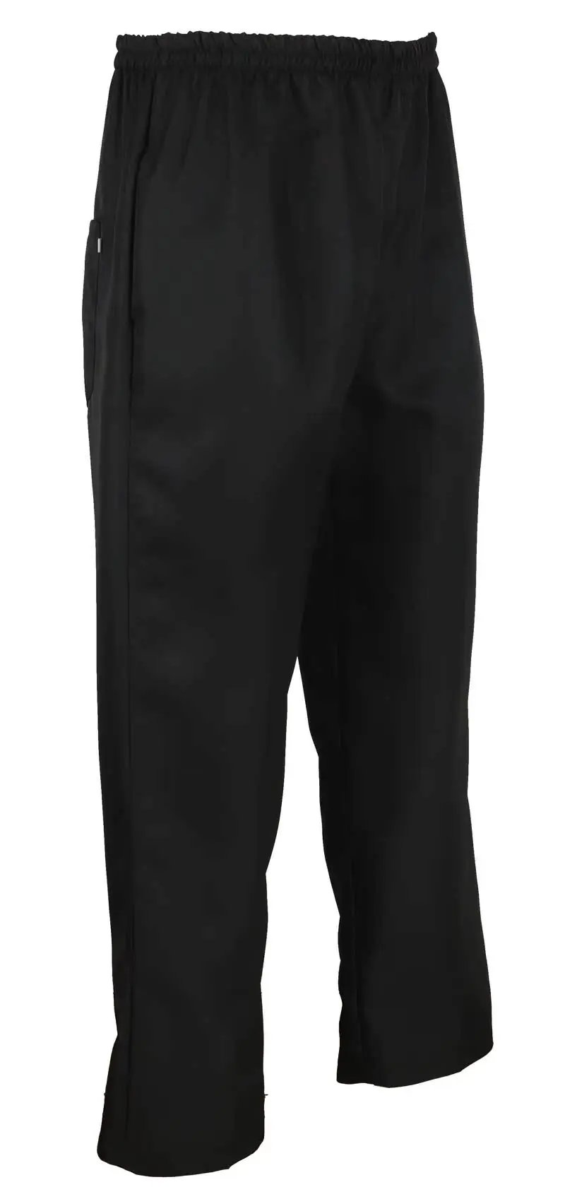 Black White Chef Pants Kitchen Workwear Trousers for Men And Women Chef Uniforms Comfortable Breathable Work Clothes view 3