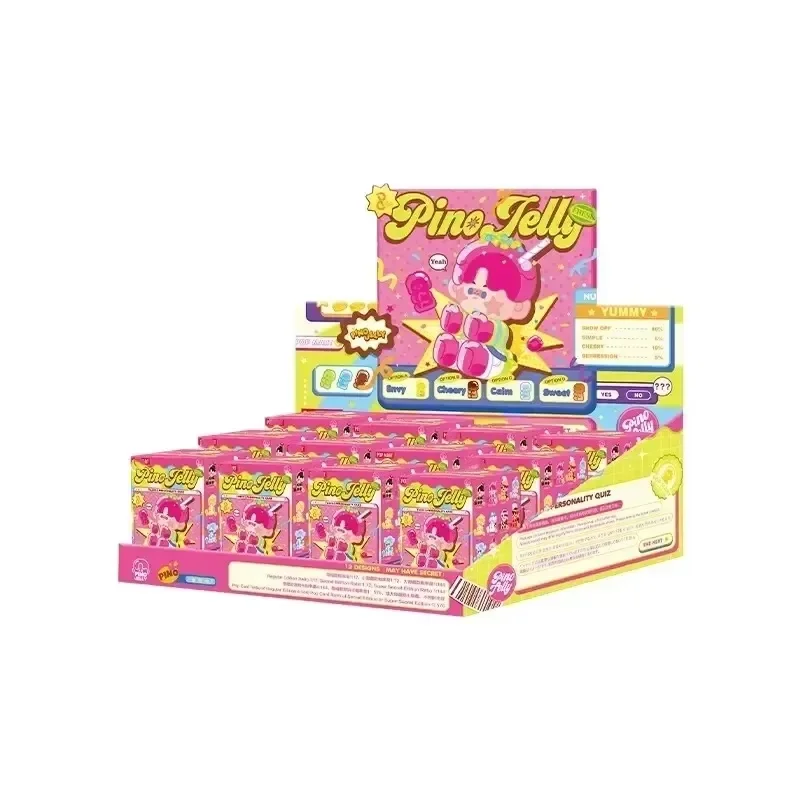 

POP MART PINO JELLY Taste Personality Test Series Blind Box Guess Bag Mystery Box Toys Doll Anime Figure Desktop Ornaments Cute