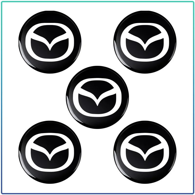 Auto Remote Key Emblem Sticker Car Decals Styling Accessories For  CX-5 CX7 CX-8  CX-3 CX-4 CX-30 MX-5 Atenza Axela BT-50 Hazumi