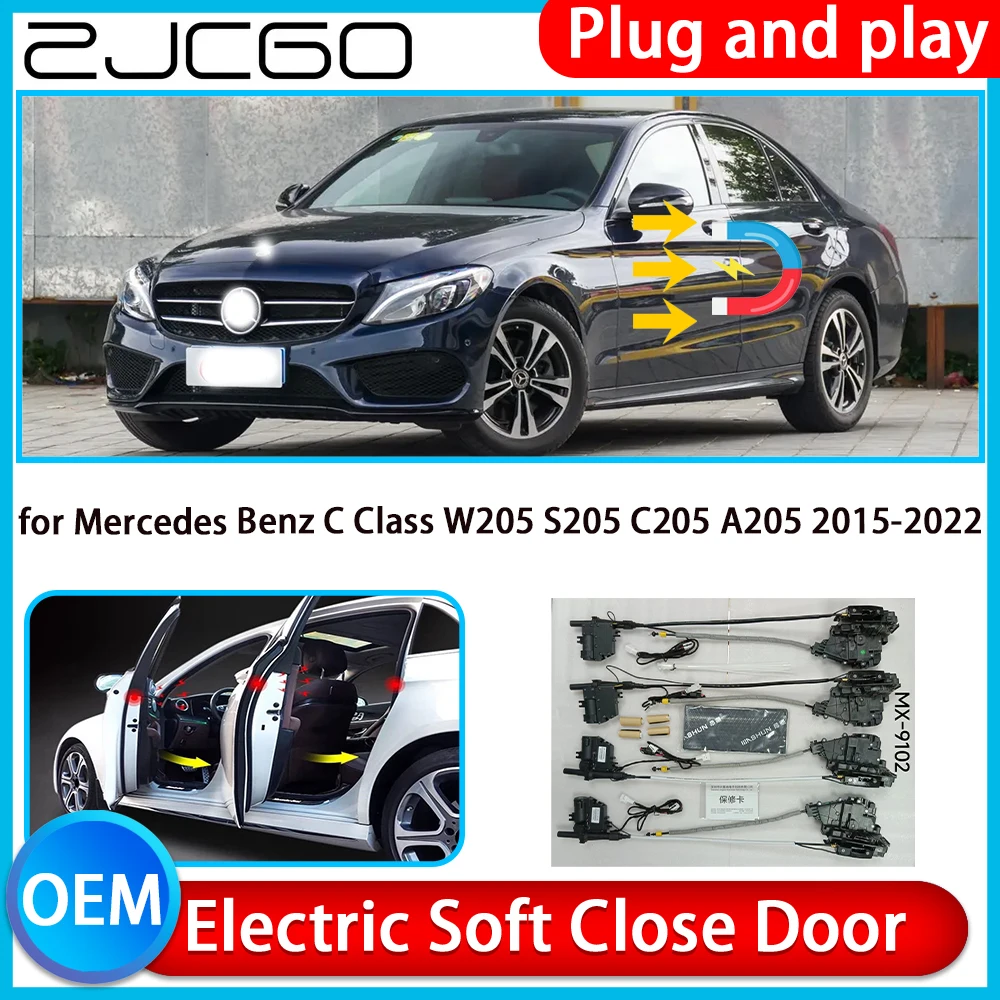

for Mercedes Benz C Class W205 S205 C205 A205 Auto Pull Soft Close Kit Door Power Latch Electric Door Catch Soft Closing Assist