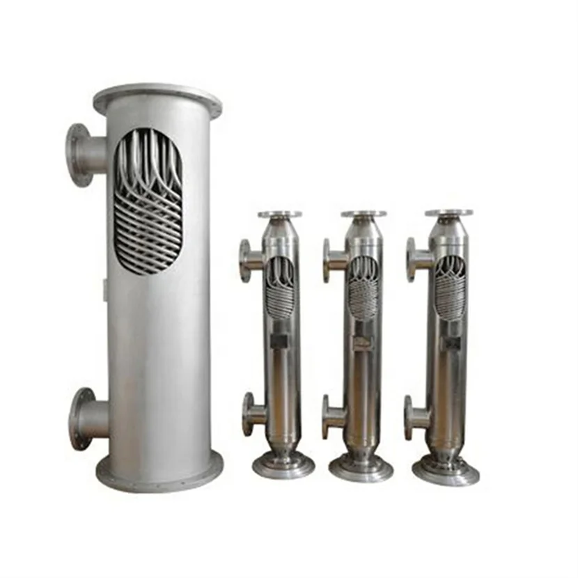JOSTON ISO Grade Spiral Tube Condenser Type Shell And Tube Heat Exchanger With SS304/SS316L Material And 0.1-100T/H Capacity