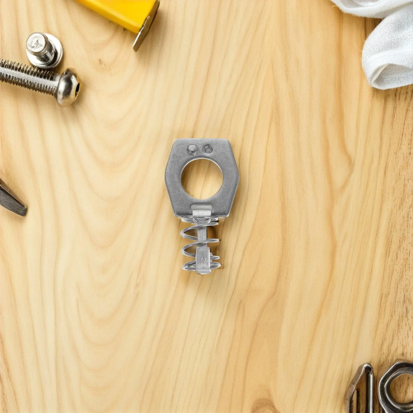 

2 шт. Замок для дверцы водонагревателя, прочный, для замены крепежа, простая установка, без деформации, усиленная конструкция