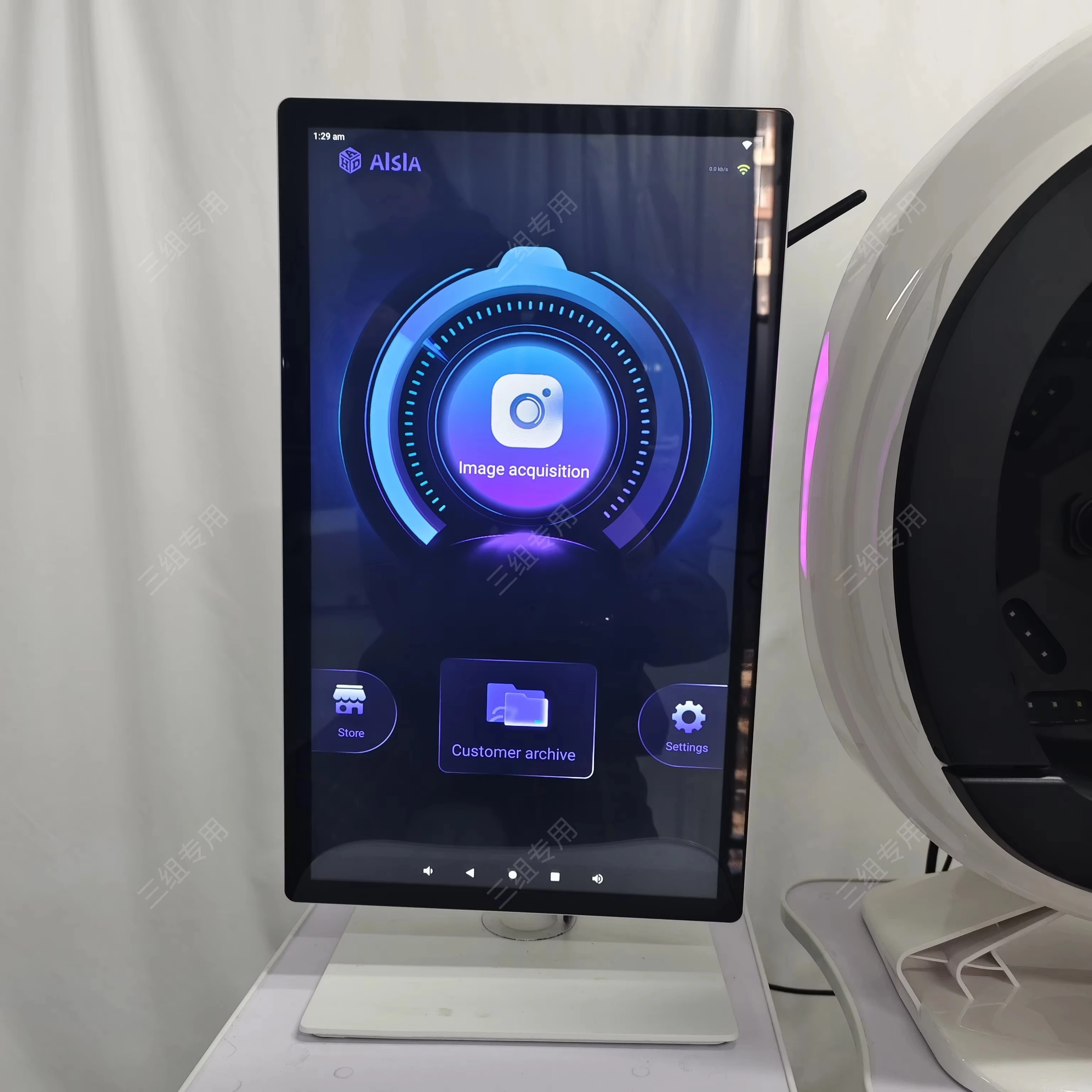 Multi Spectral Imaging Technology 3D Facial Skin Analysis Detector 48Milion Pixels 180° Automatic Full-Face Capture Magic Mirror