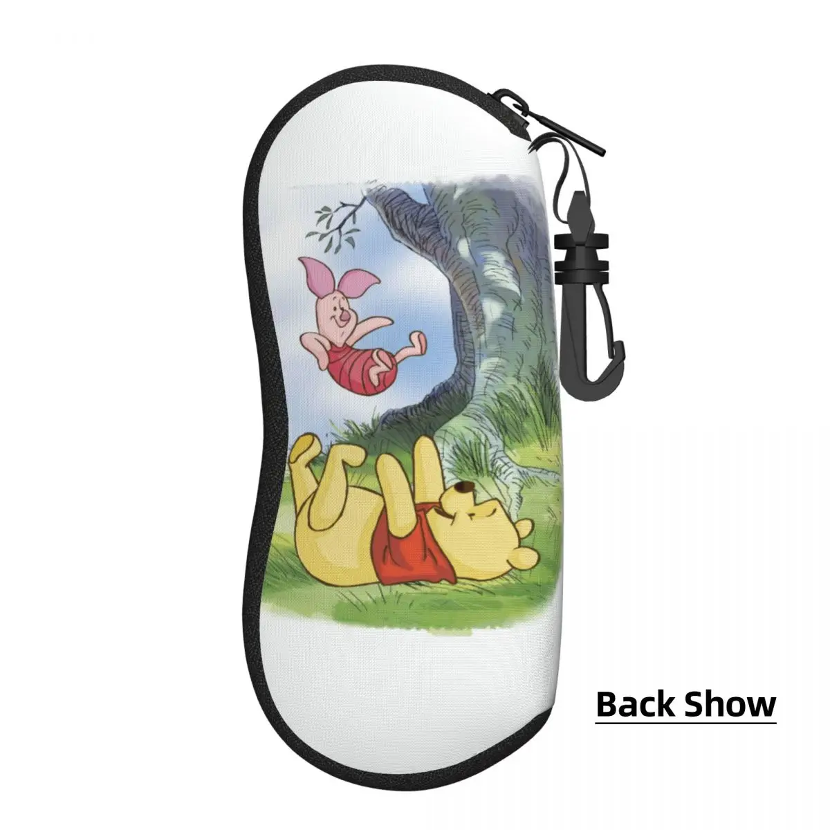 Custom My Friends Tigger Pooh Shell Eyeglasses Protector Cases Fashion Sunglass Case Anime   Glasses Pouch