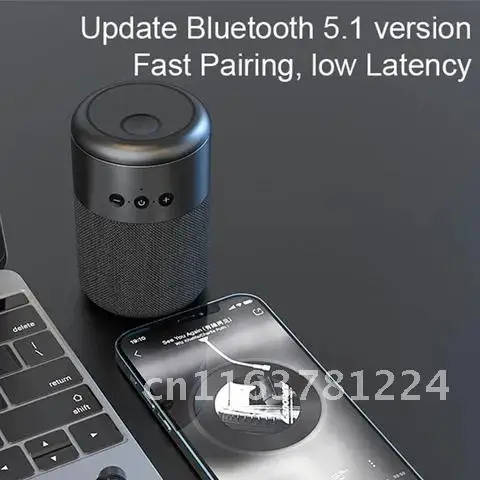 2021 New B20 TWS Bluetooth Speaker Wireless Earphone 2 in 1 Portable Outdoor Caixa de som Smart Touch HIFI HD Sound Quality