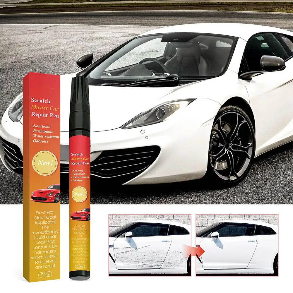 

Car Scratch Repair Remover Pen Car-styling Portable Universal Auto Paint Coat Pen Portable It Pro Clear Fix Applicator Tool U4N9