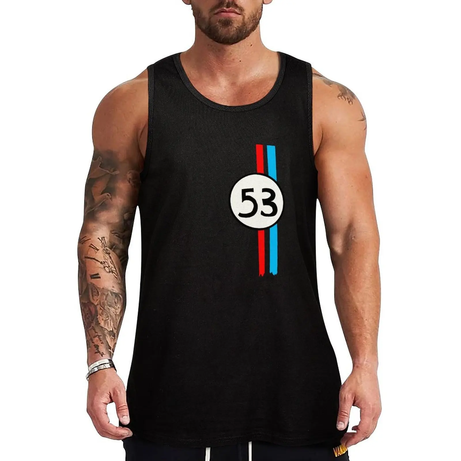

Herbie The Love Bug Tank Top Short sleeve Vest mens designer clothes