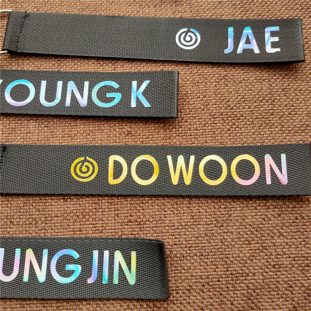 Kpop DAY6 Lanyard Phone Rope Name Strip Keychain Park Sung-jin Young K WONPIL JAE YOUNG K DO WOON SUNG JIN Lanyard for Fans Gift