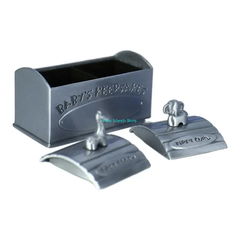 

K92D Baby Collection Box Box Зубной держатель Fairy Baby First зуб и сгиба