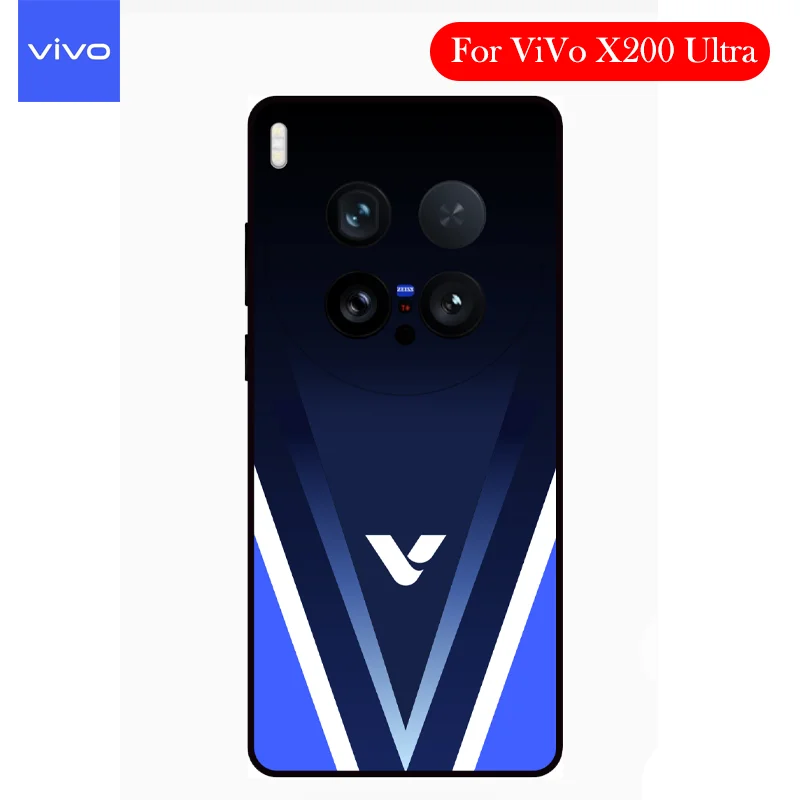 

Оригинальный чехол для ViVo X200, ультра жидкая силиконовая задняя крышка
