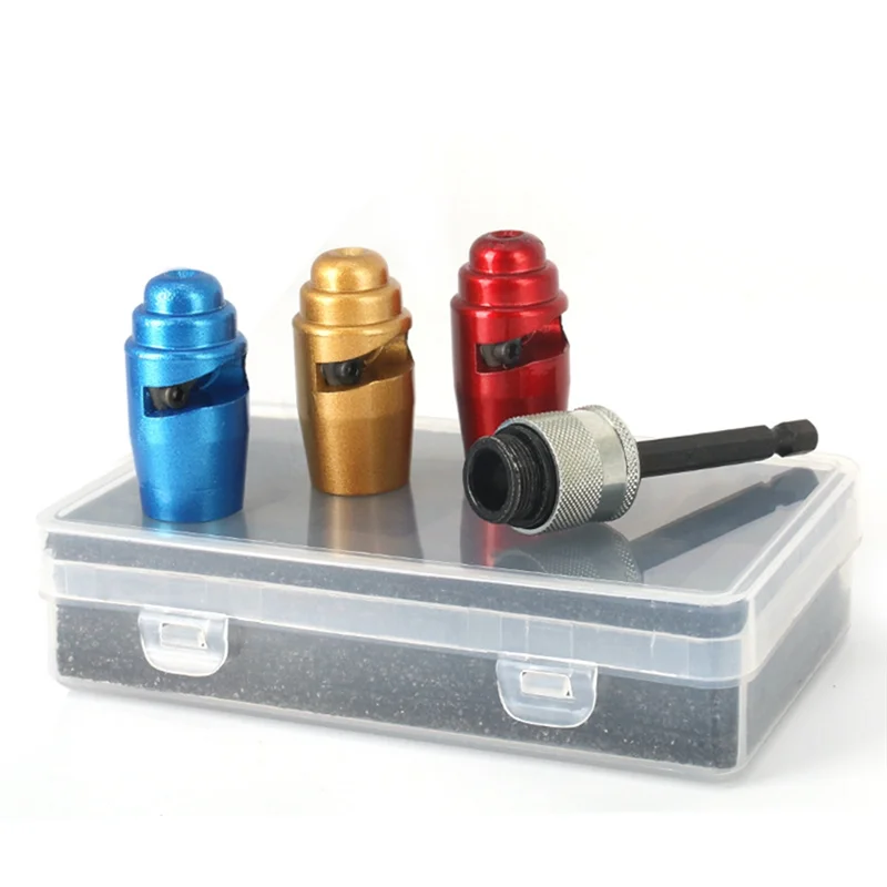 Elektrische Draad Stripper Mes Zeshoekige Handvat Elektrische Draad Peeling Machine Voor Boormachine Driver Draad Strippen Tool VERKOOP