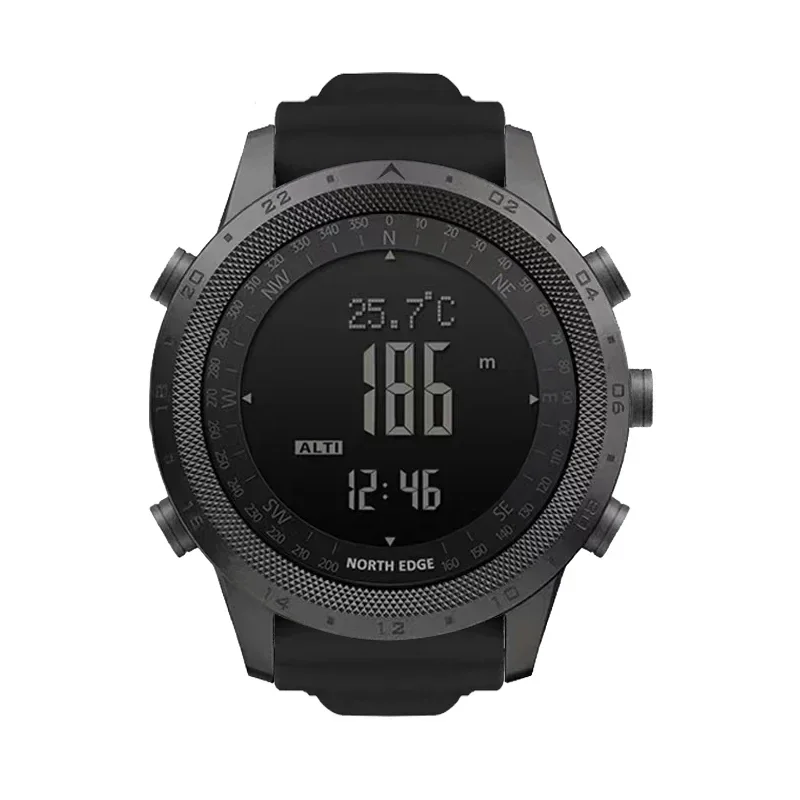 Men Digital Watch NORTH EDGE DESERT  Outdoor Sports Running Swimming Outdoor Sport Watches Altimeter Barometer Compass WR50 - view 5