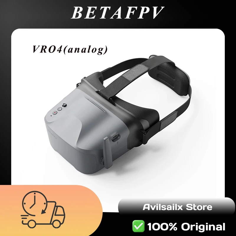 

Очки FPV BETAFPV VR04 Analog, видеоочки VR04 FPV для Aquila20 и гонок на FPV-дронах