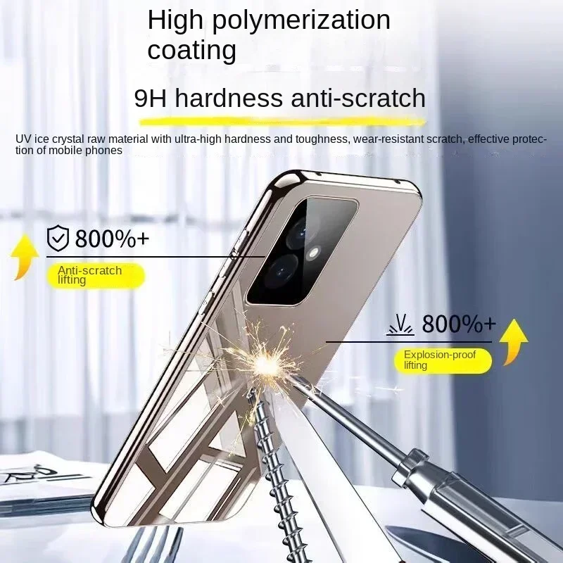 Honor 100 Phone Case, Crystal Clear, Heat Dissipation, Protective Cover with Full-Body Protection, New Arrival