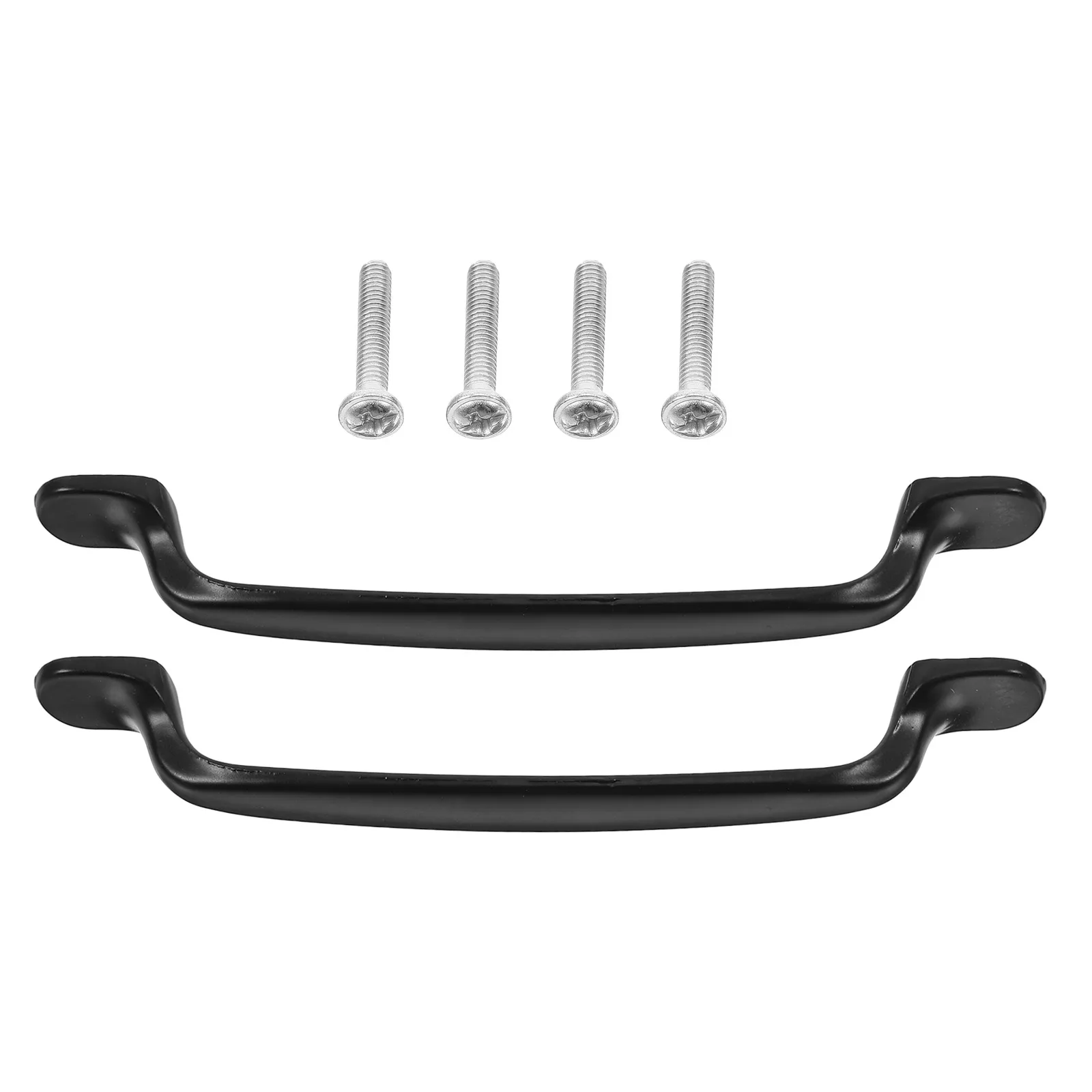 

2Pcs Furniture Drawer Handles Aluminum Alloy 128mm Hole Spacing Cabinet Pulls Kitchen Bathroom Dresser Hardware Replacement