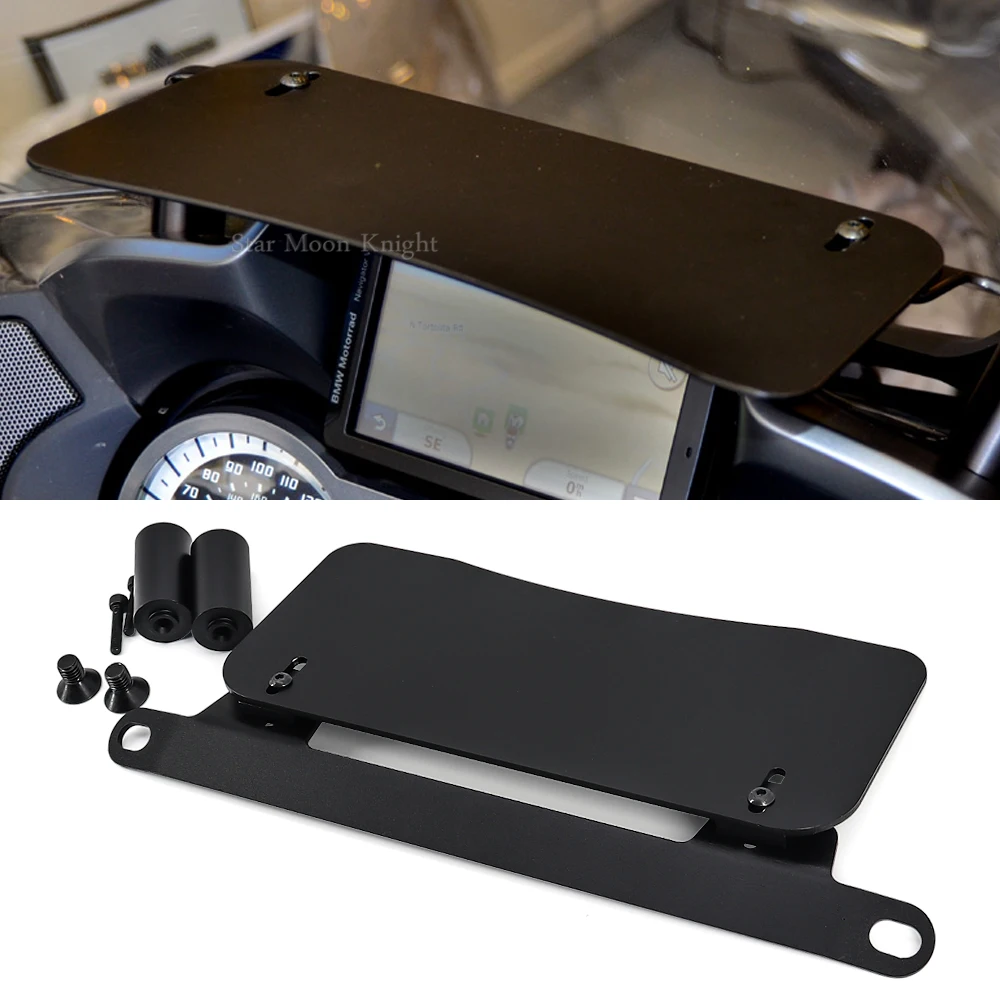 

Fit For BMW R1250RT R 1250 RT R1200RT WC Motorcycle Accessories Shelf GPS Plate Navigation Bracket Electronic Equipment Platform