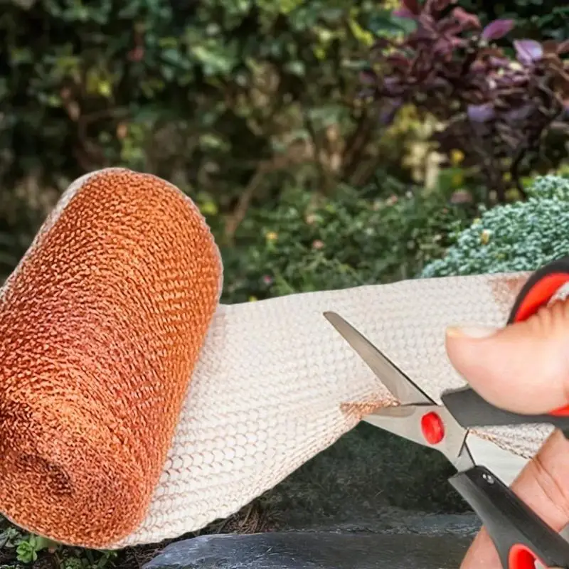 

Anti-Rodent Copper Mesh, Squirrel Repelling Outdoor Trap, Insect and Animal Control for Garden and Home