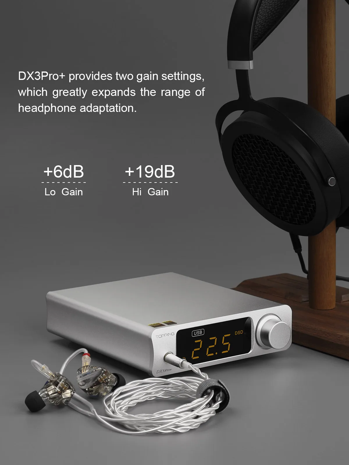 TOPPING Dx3 Pro + Plus جهاز فك ترميز الصوت والموسيقى الرقمي USB DAC مضخم ضوت سماعات الأذن متوازن HIFI ES9038Q2M بلوتوث LDAC DSD DX3pro +