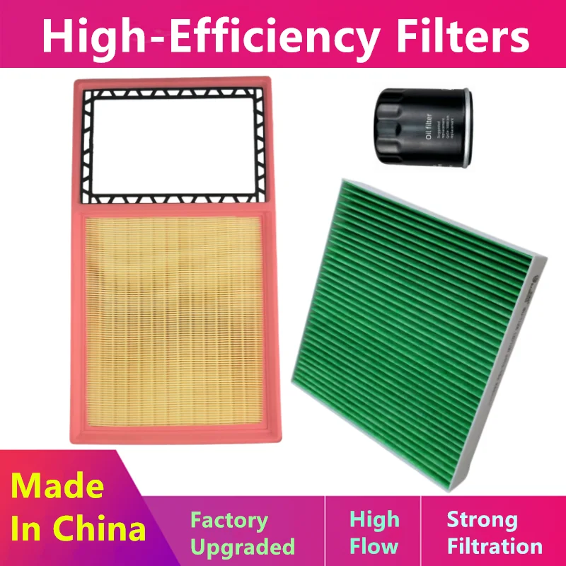 3pcs/Filter Set For Roewe Rx3 Pro 1.6l 1.3t/Oil, Air Nacelle Filter/Auto Parts