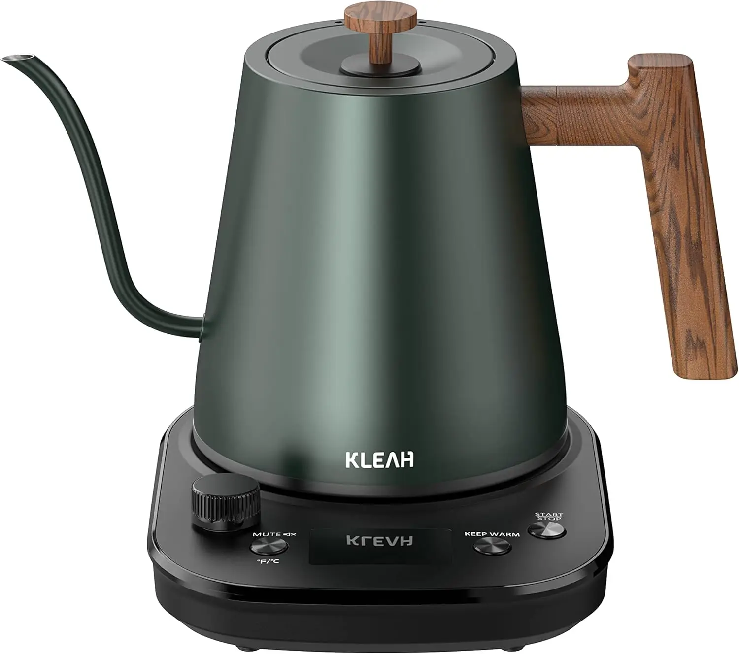 

Gooseneck Electric Kettle with Temperature Control, 0.8L Auto Shut Off, Quick Heat for Tea & Coffee, Green