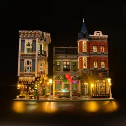 Kyglaring Led Lighting Set DIY Toys For 10255 The Assembly Square Set CREATOR EXPERT (Not Included Building Blocks)