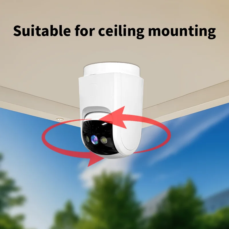 1080P Full HD WiFi 4G Security Camera 360° Pan Tilt Indoor Surveillance Cam Night Vision Two Way Audio Smart Home Baby Monitor