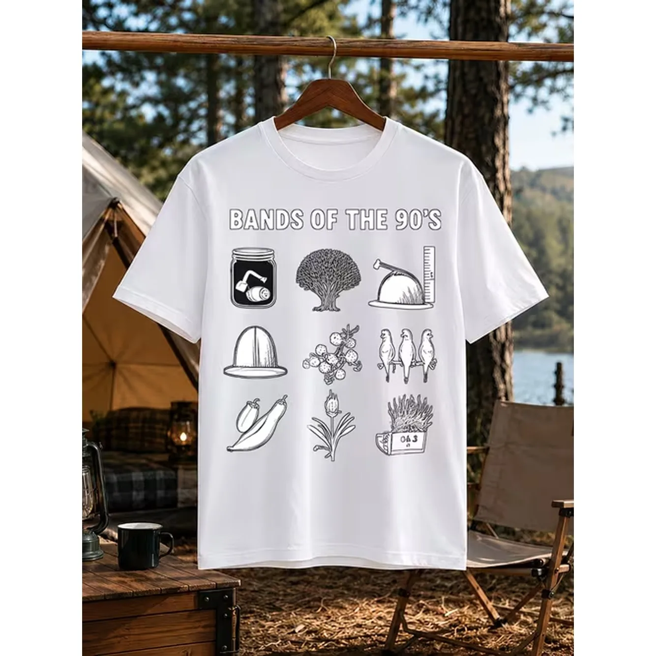 Product Image Men's Printed Short Sleeve T-shirt Style Slim Fit Graffiti Design Suitable For Fitness, Daily Casual , Summer Wear Fashion