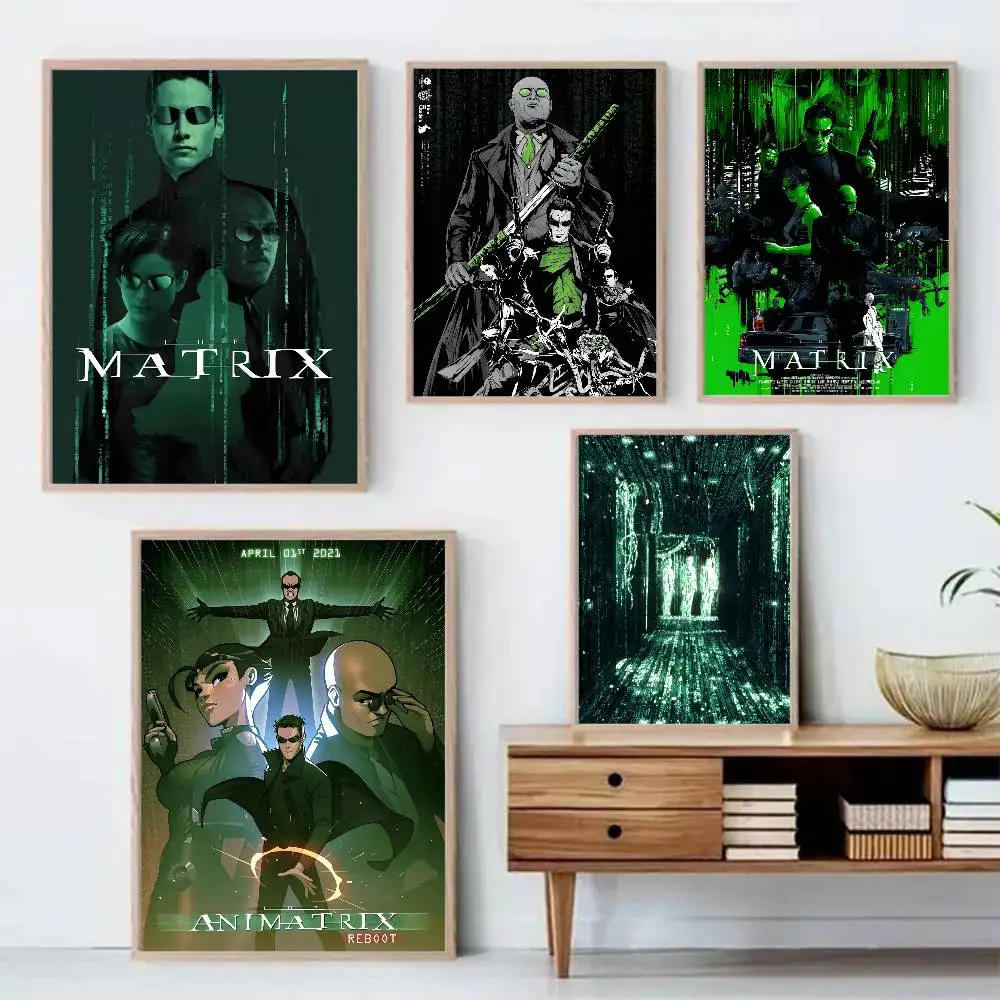 فيلم لزجة مصفوفة المشارك ذاتية اللصق الفن ملصق مضاد للمياه مقهى النوم غرفة جدار ديكور #2